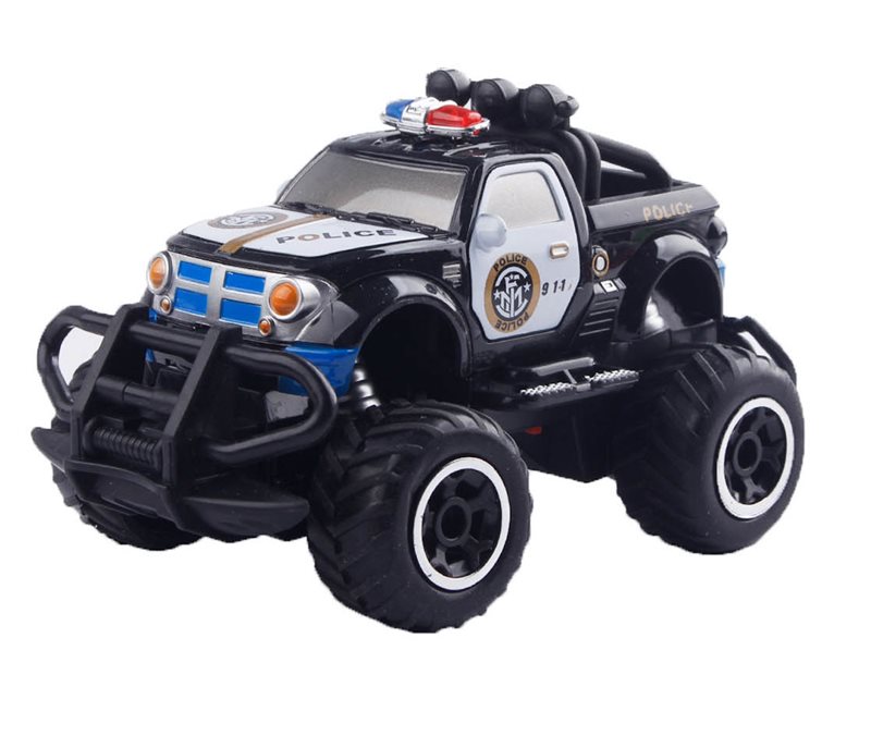 Image of Gear4Play 1:43 Mini Police Truck Radiostyrd bil