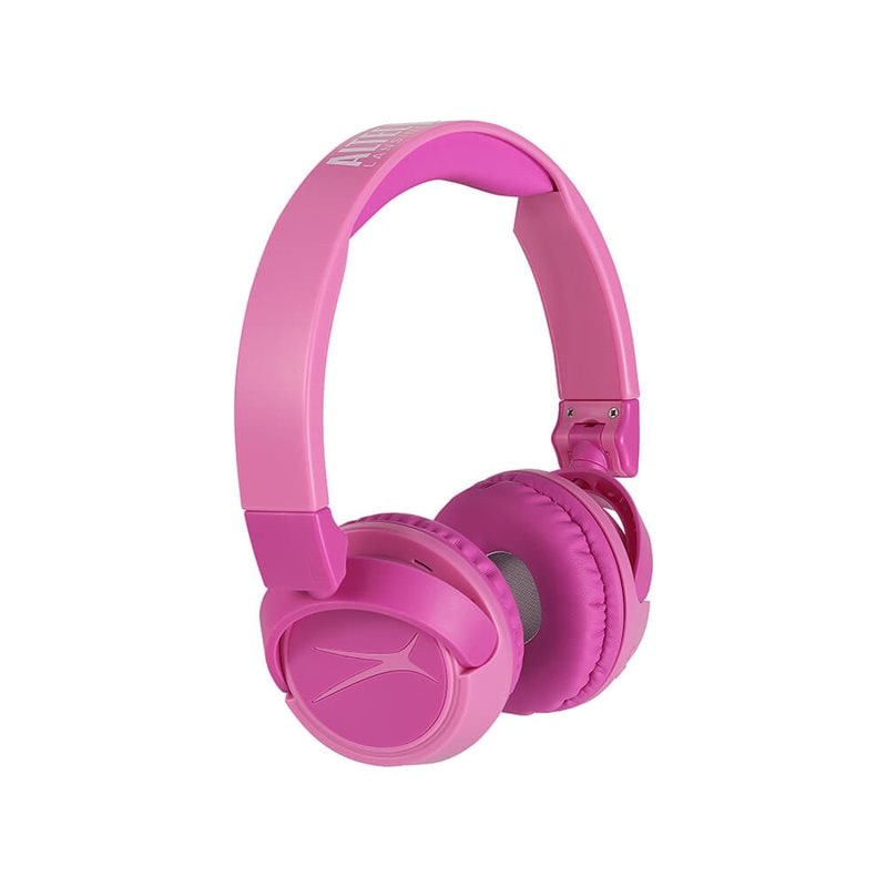 Image of Altec Lansing Trådlösa On-Ear 2in1 hörlurar för barn, rosa