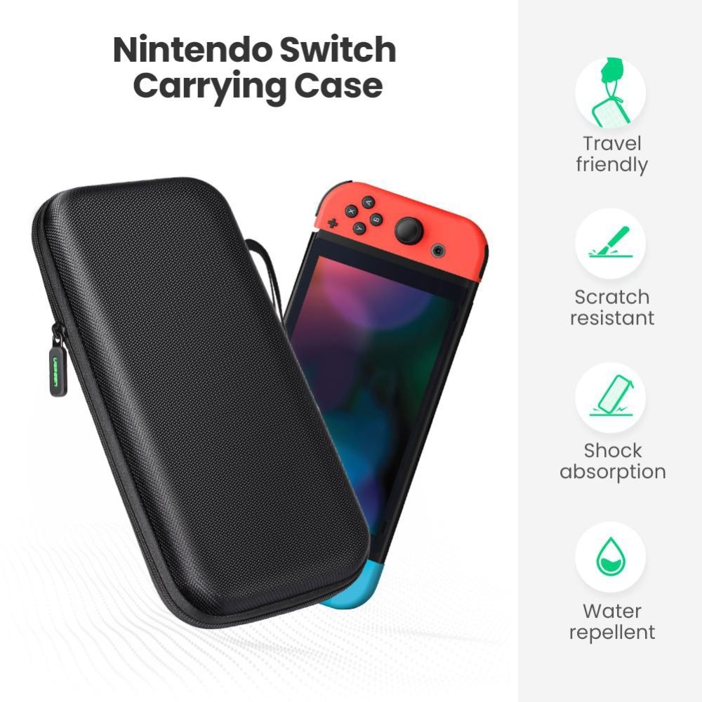 Nintendo Switch Fodral/Förvaringsväska, svart