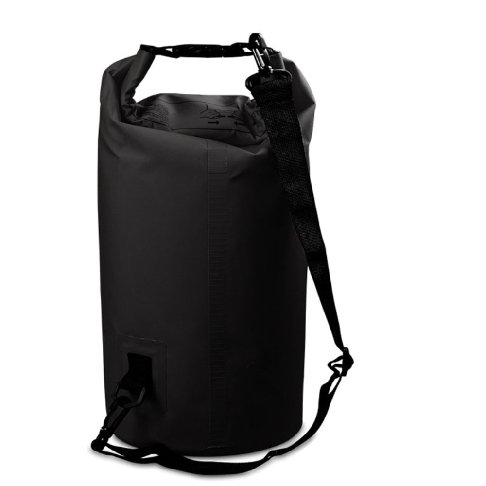 Väska 30L - Vattentät med bärrem, svart