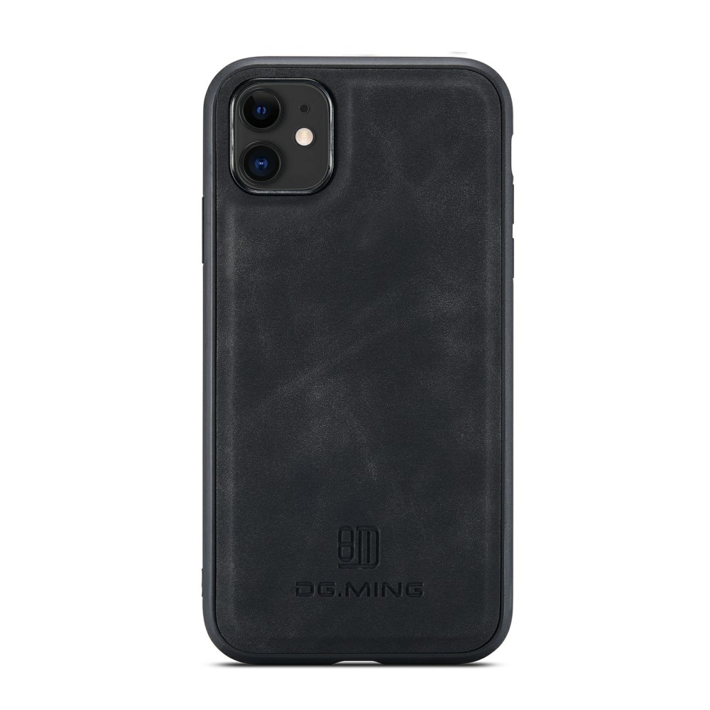 iPhone 11 Skal med avtagbar plånbok, svart