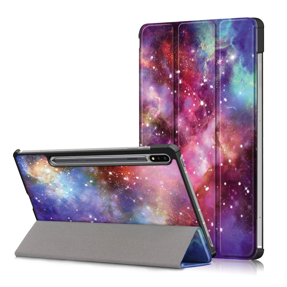 Samsung Galaxy Tab S7 FE Tri-Fold Fodral, rymd