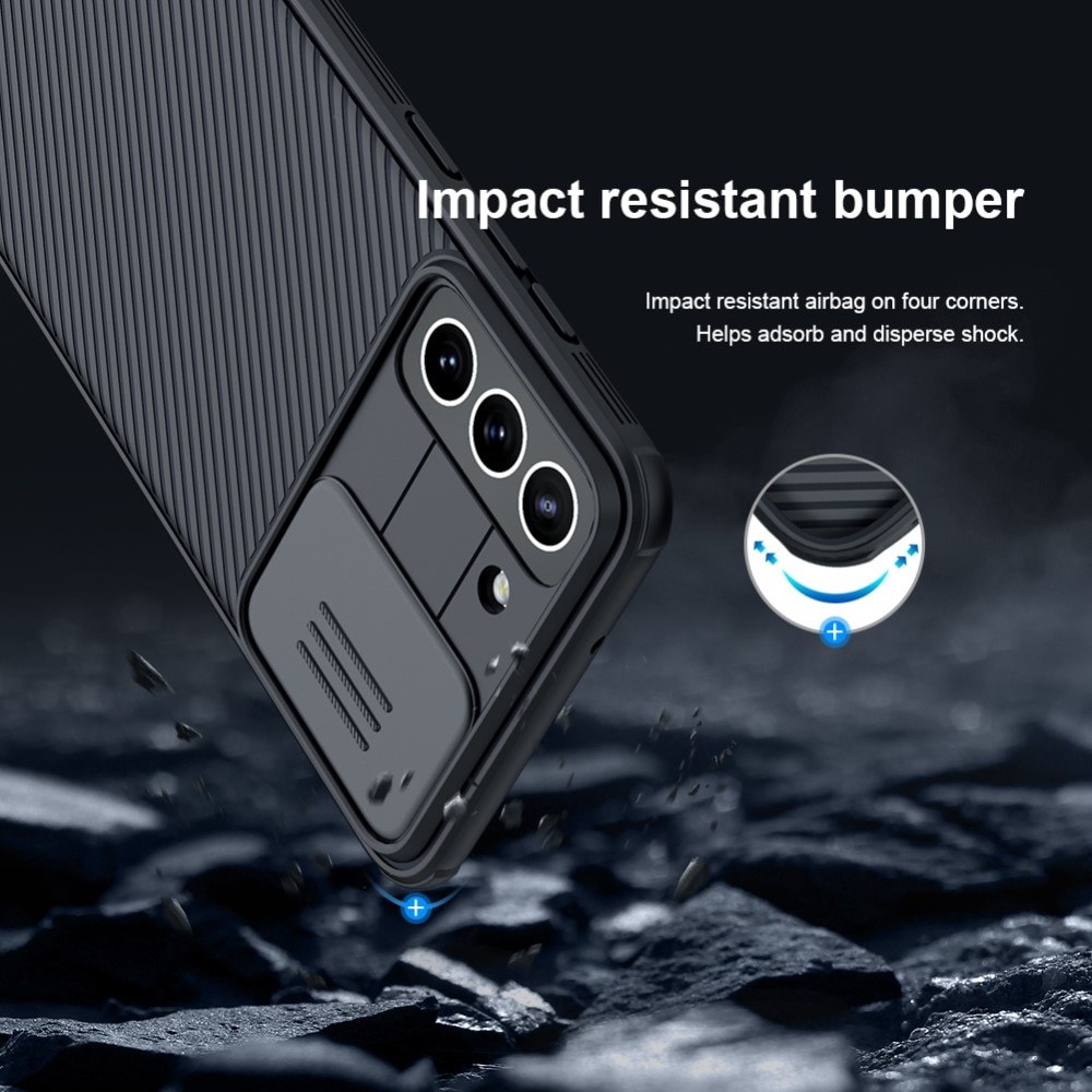 Samsung Galaxy S21 FE Skal med kameraskydd - CamShield, svart