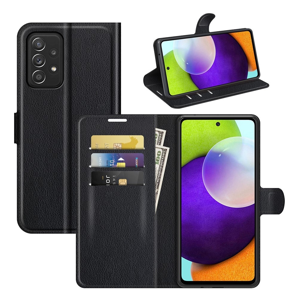 Samsung Galaxy A52/A52s Enkelt mobilfodral, svart