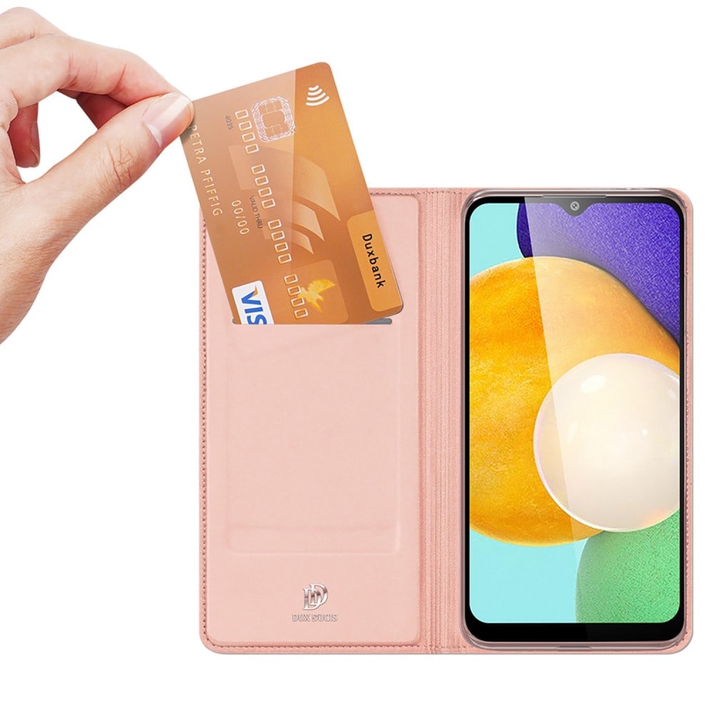 Galaxy A13 Slimmat mobilfodral, Rose Gold