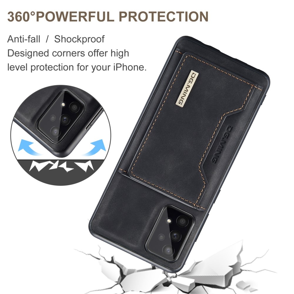 Samsung Galaxy A53 Skal med avtagbar plånbok, svart