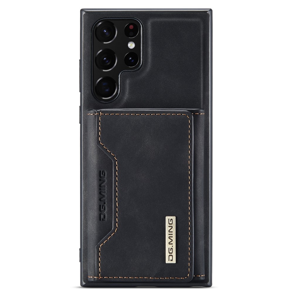 Samsung Galaxy S22 Ultra Skal med avtagbar plånbok, svart