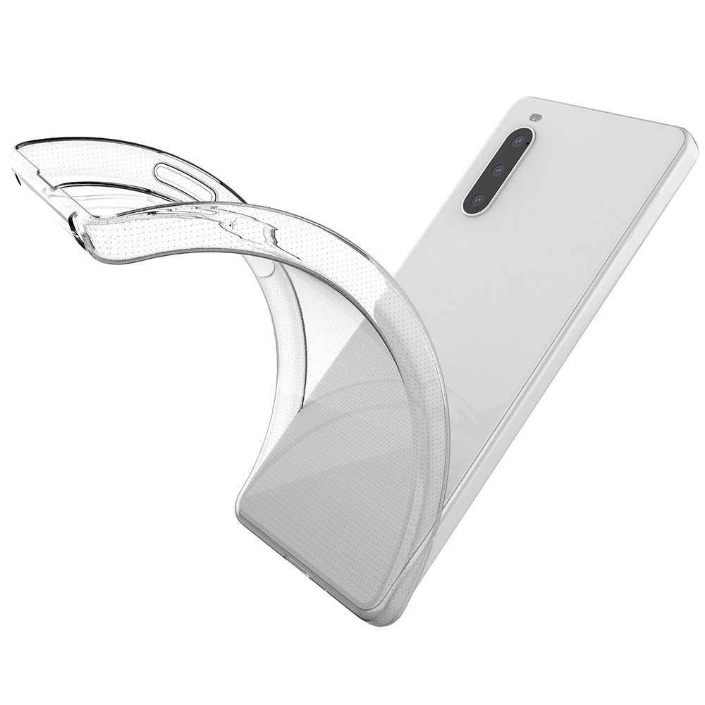 Sony Xperia 10 IV Tunt TPU-skal, transparent
