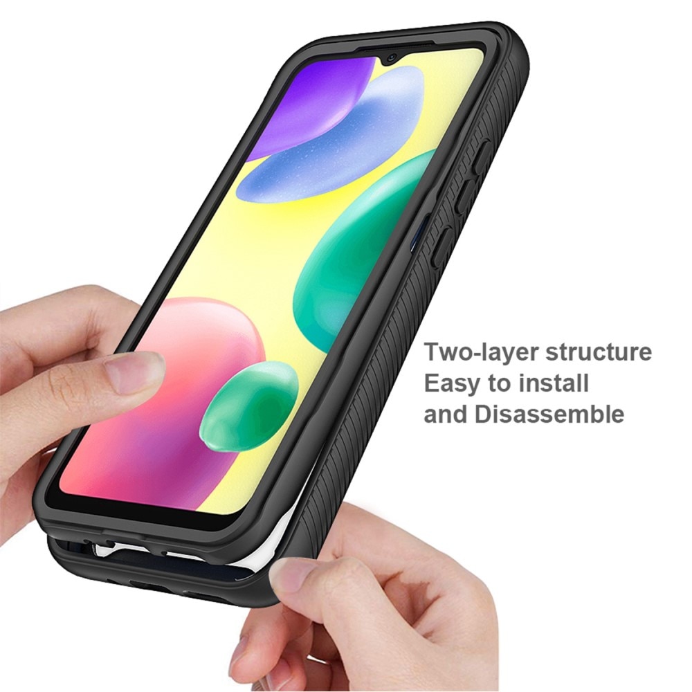 Xiaomi Redmi 9C Mobilskal Full Protection, Svart