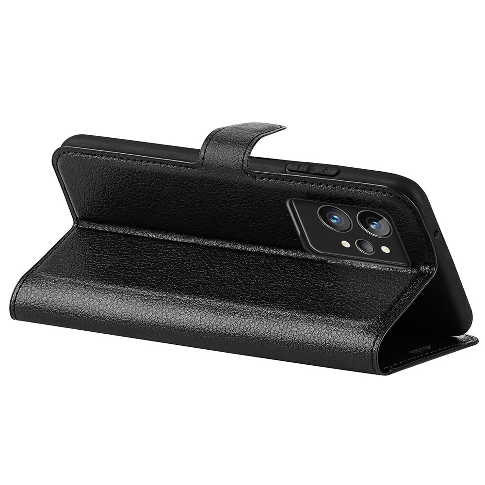 Realme GT 2 Pro Enkelt mobilfodral, svart