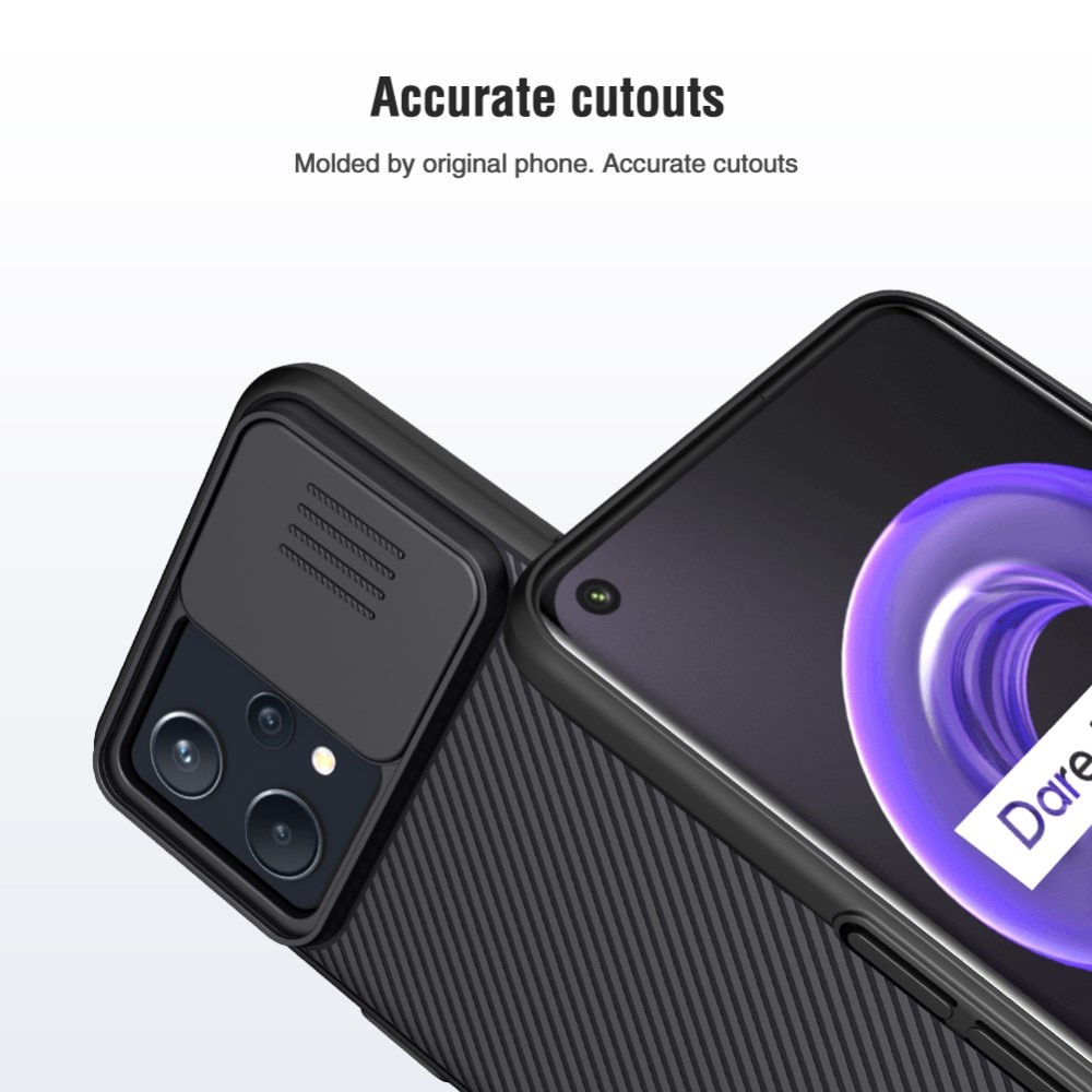 Realme 9 Pro Plus Skal med kameraskydd - CamShield, svart