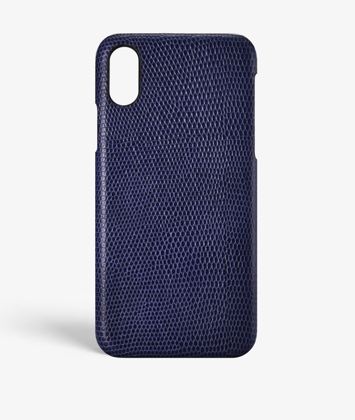 iPhone X/XS Skal Lizard Navy