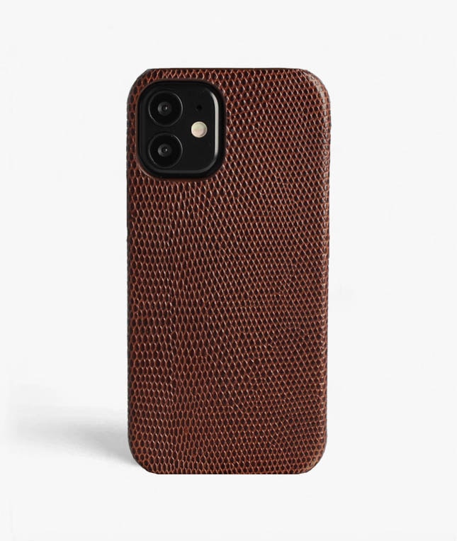 iPhone 12 Mini Skal Lizard Brown