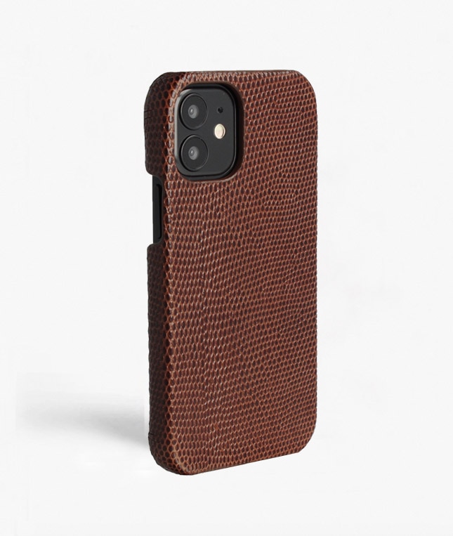 iPhone 12 Mini Skal Lizard Brown