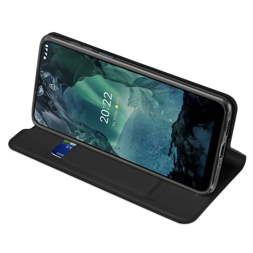 Nokia G11/G21 Slimmat mobilfodral, Black