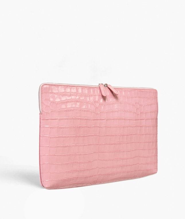 Laptopväska 15" Croco Pink