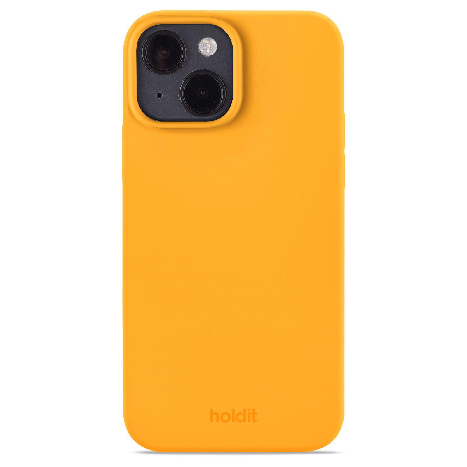 iPhone 14 Silicone Case, Orange Juice