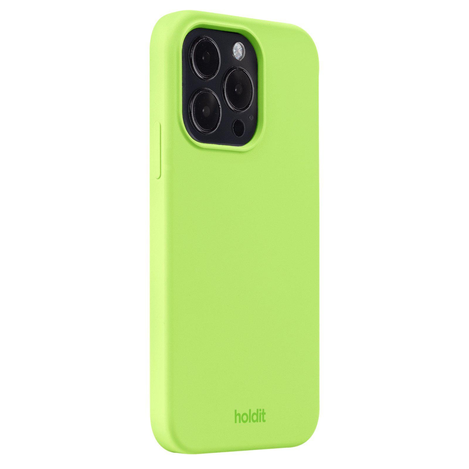 iPhone 14 Pro Silicone Case, Acid Green