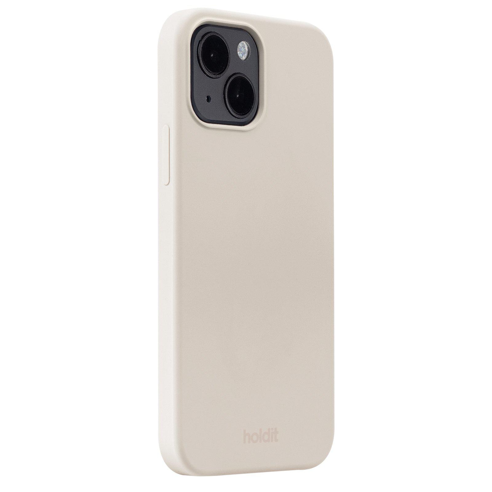 iPhone 16 Silicone Case, Light Beige