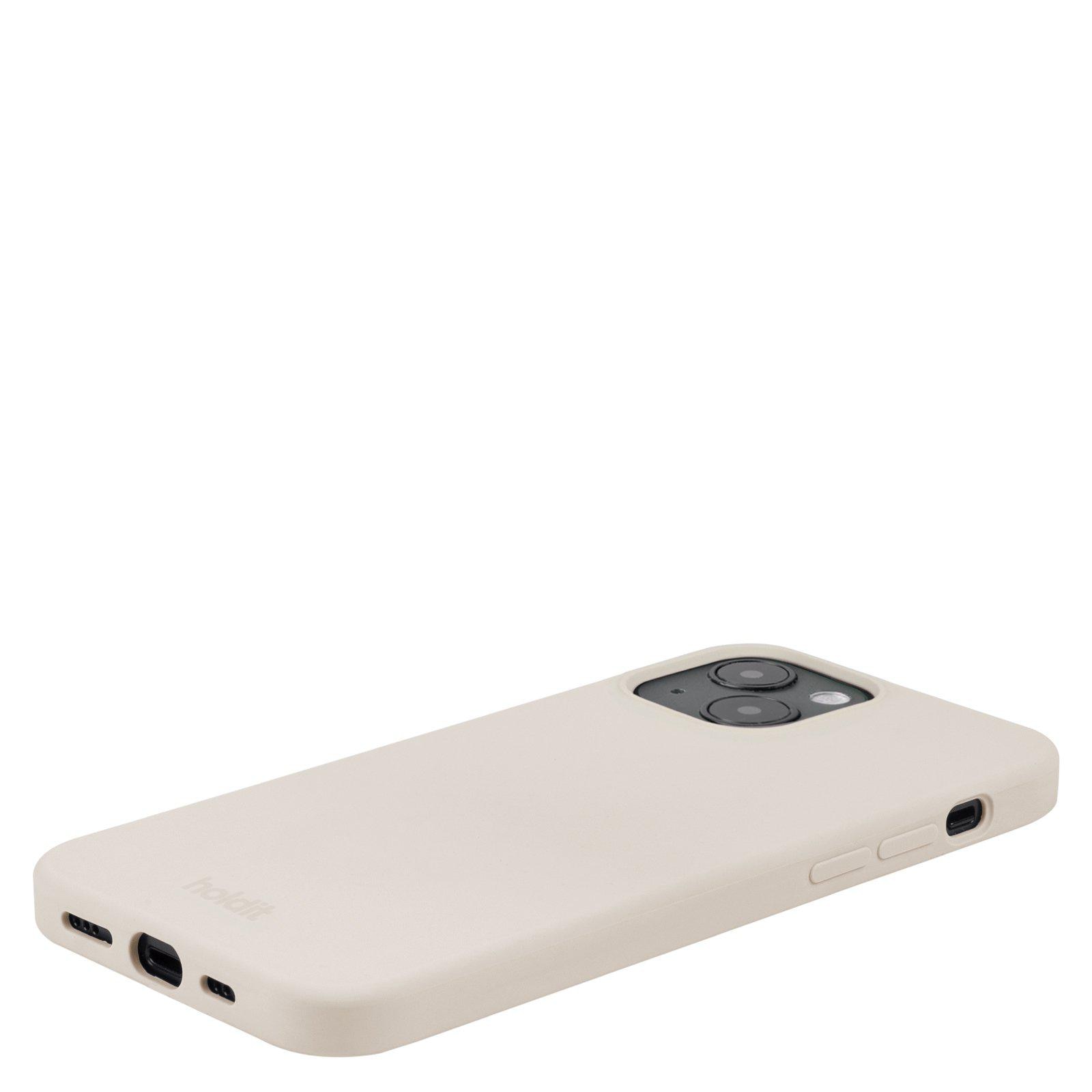 iPhone 16 Silicone Case, Light Beige