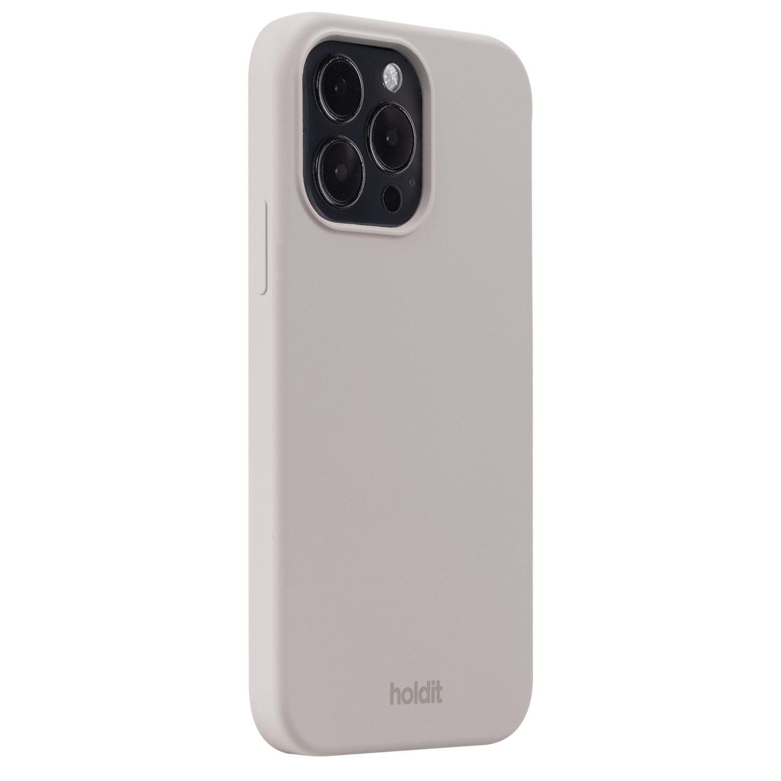 iPhone 15 Pro Max Silicone Case, Taupe