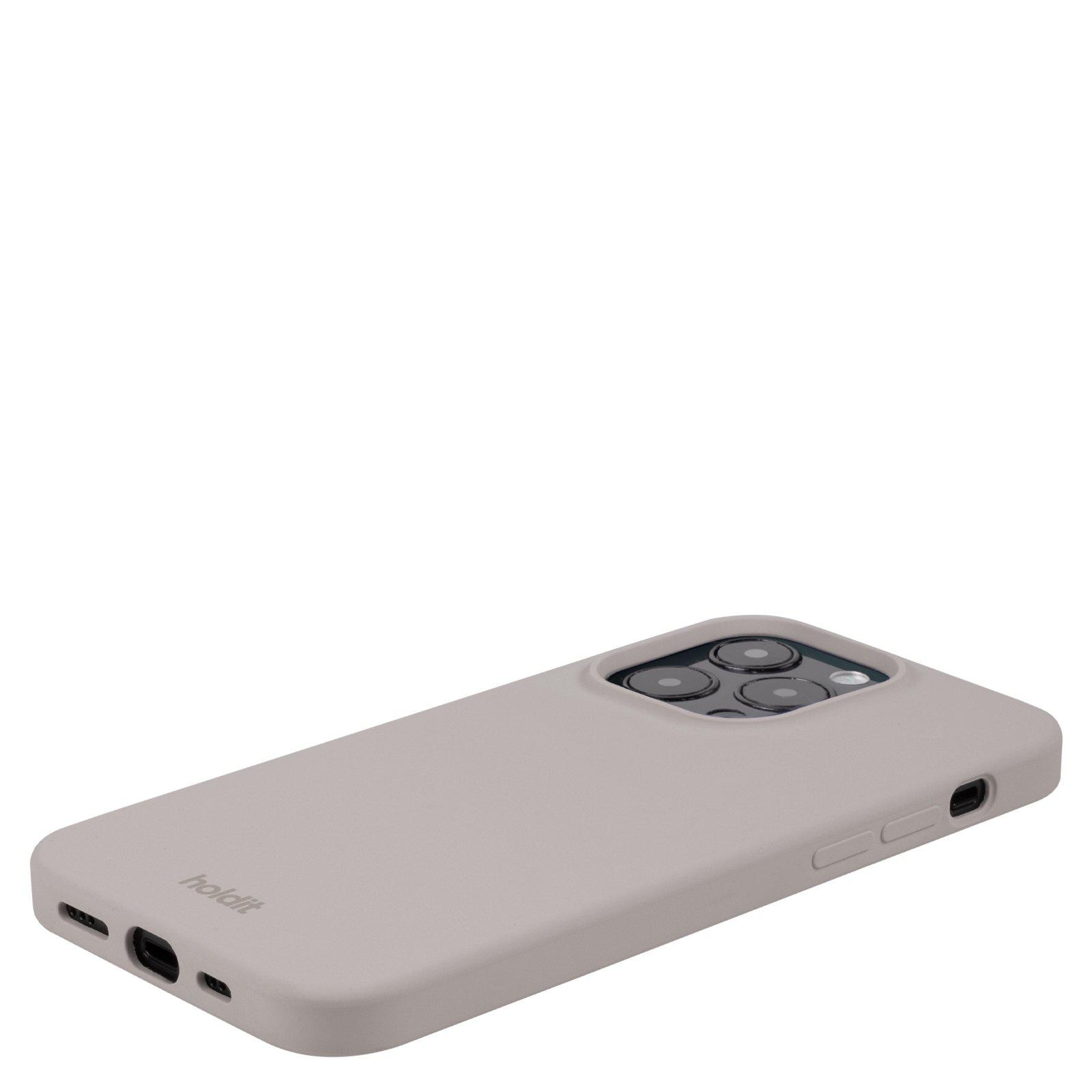 iPhone 16 Pro Max Silicone Case, Taupe