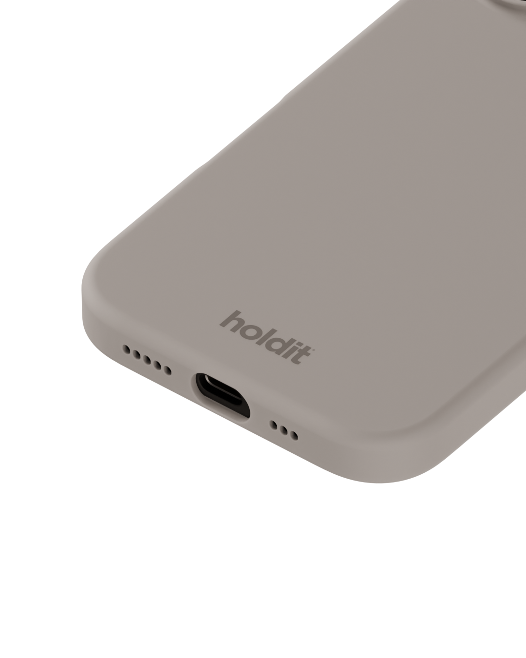 iPhone 16 Silicone Case, Taupe