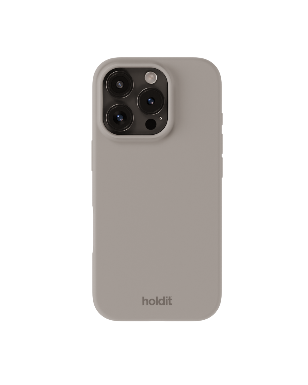 iPhone 16 Pro Silicone Case, Taupe