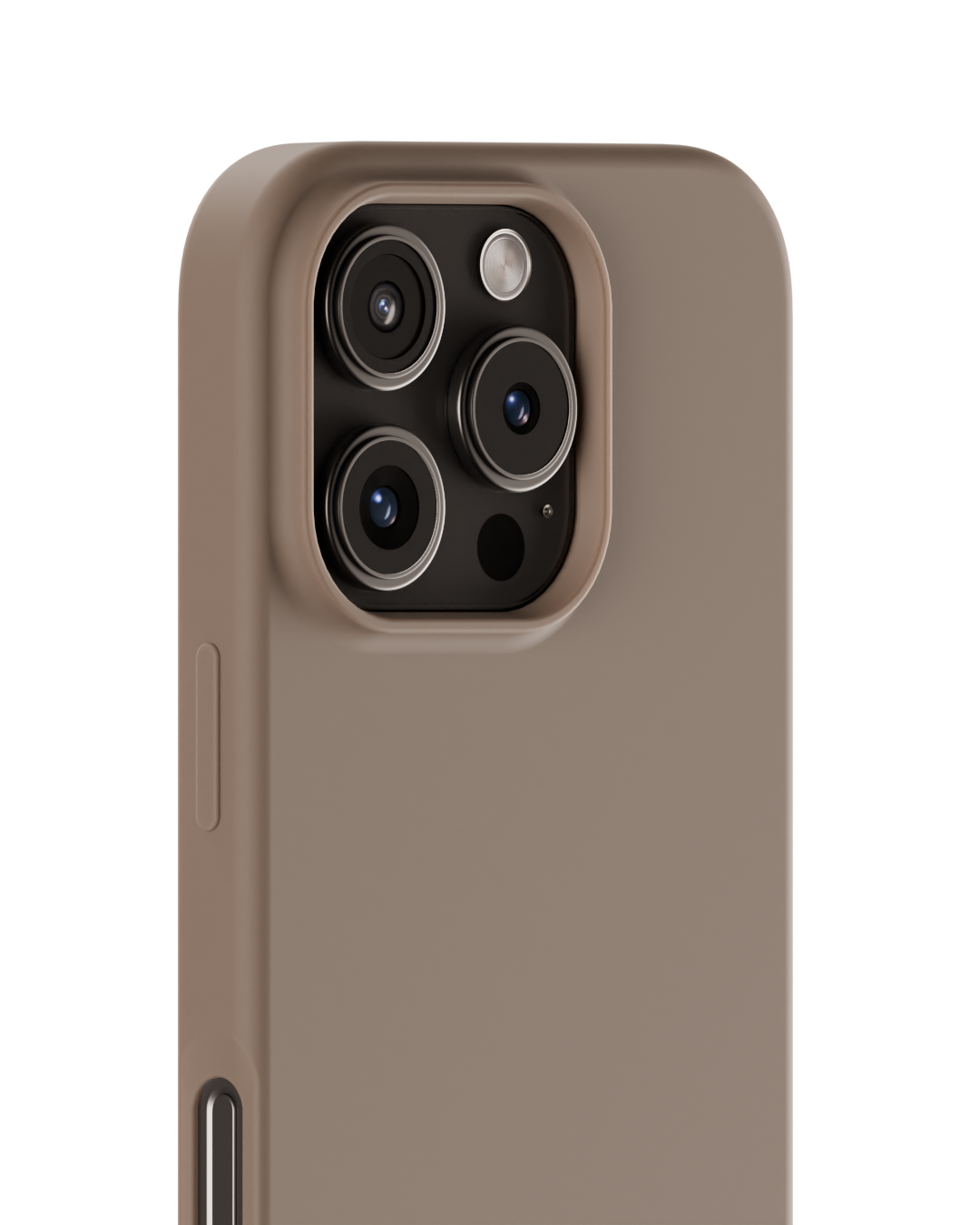 iPhone 16 Pro Silicone Case, Mocha Brown