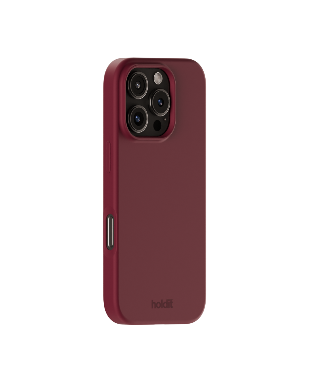 iPhone 16 Pro Silicone Case, Red Velvet