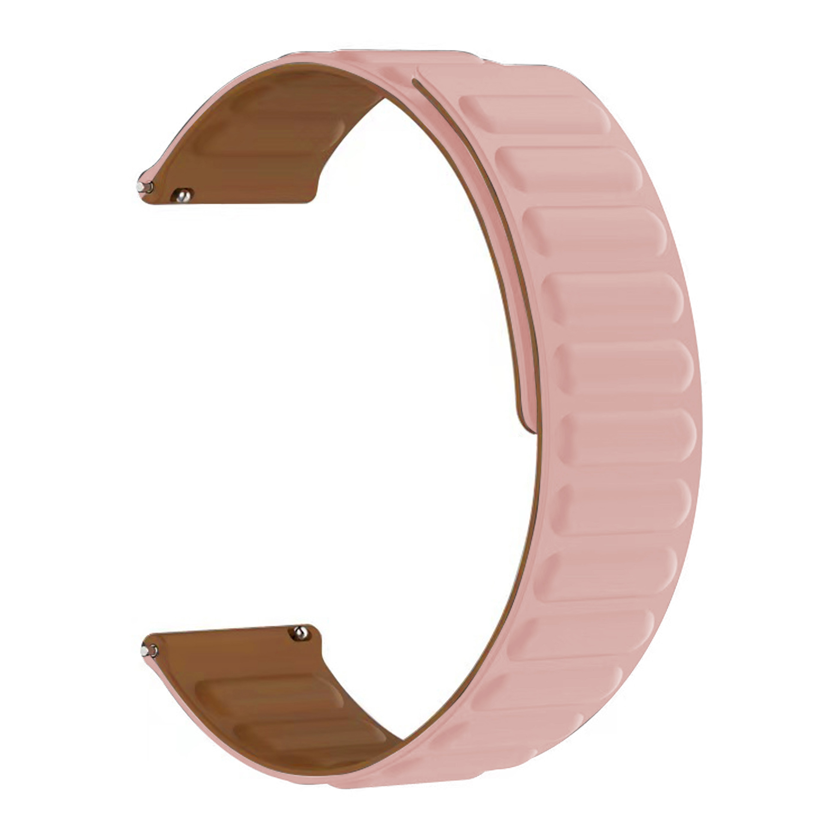 Samsung Galaxy Watch 7 40mm Armband i silikon med magnetstängning, rosa