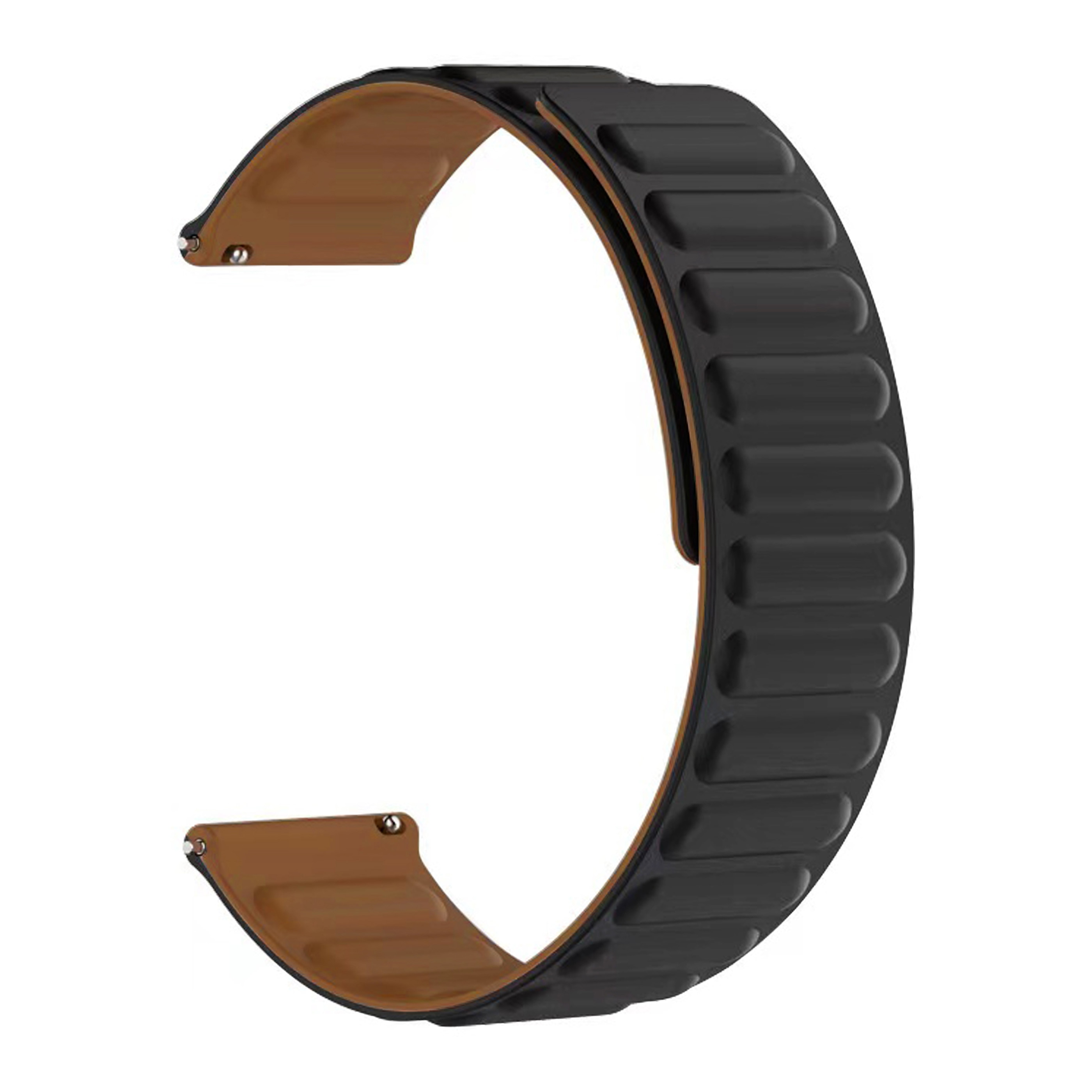 Mibro C2 Armband i silikon med magnetstängning, svart