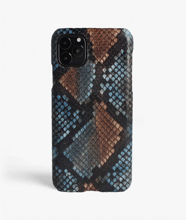 iPhone 11 Pro Max Skal Python Multicolor Sunset Blue