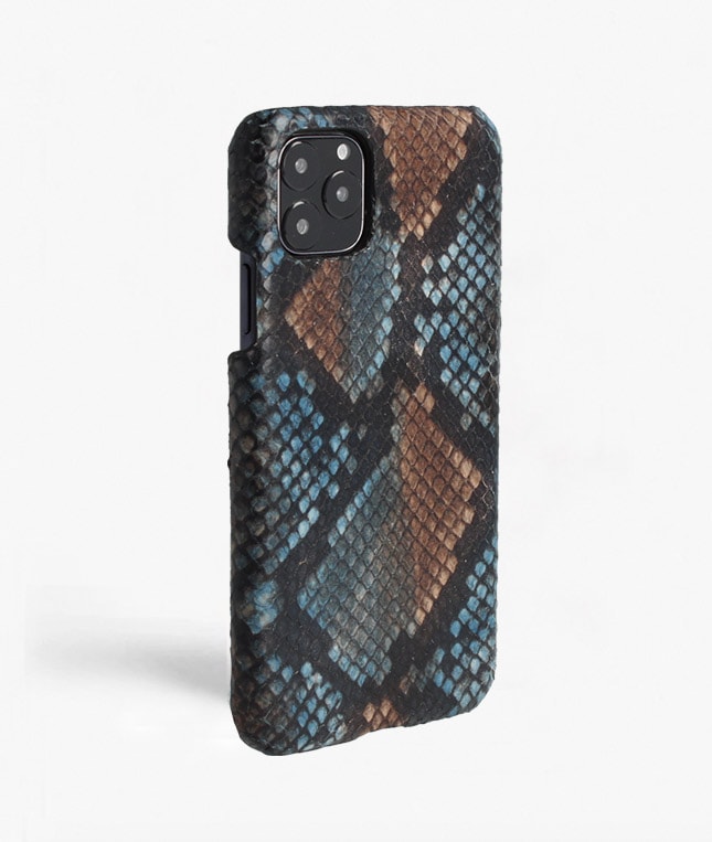 iPhone 11 Pro Max Skal Python Multicolor Sunset Blue