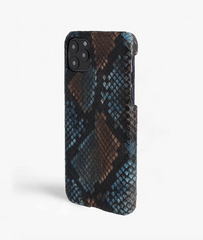 iPhone 11 Pro Max Skal Python Multicolor Sunset Blue