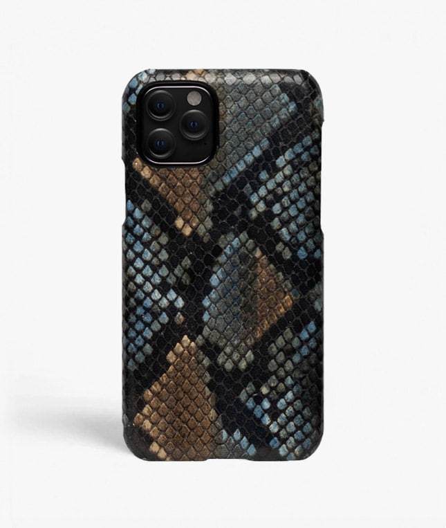 iPhone 11 Pro Skal Python Multicolor Sunset Blue