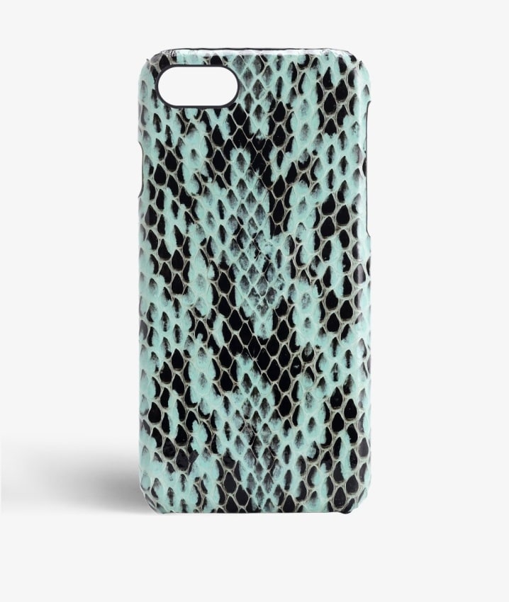 iPhone SE 2022 Skal Real Water Snake Aqua