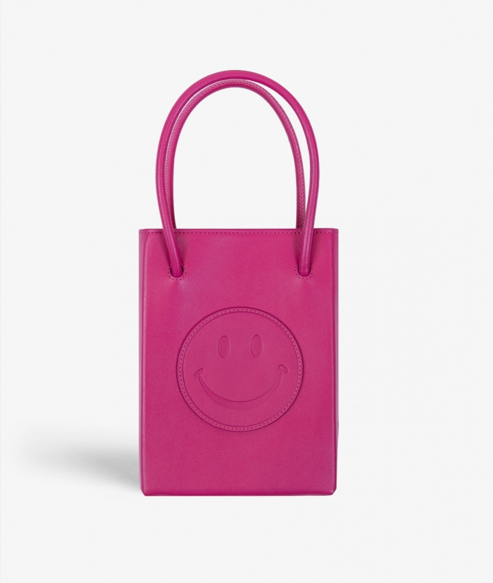 Essential Crossbody Väska Smiley Vegetable Tanned Pink