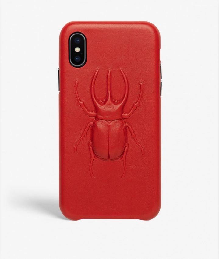 iPhone Xs Max Skal Beetle Calf Red