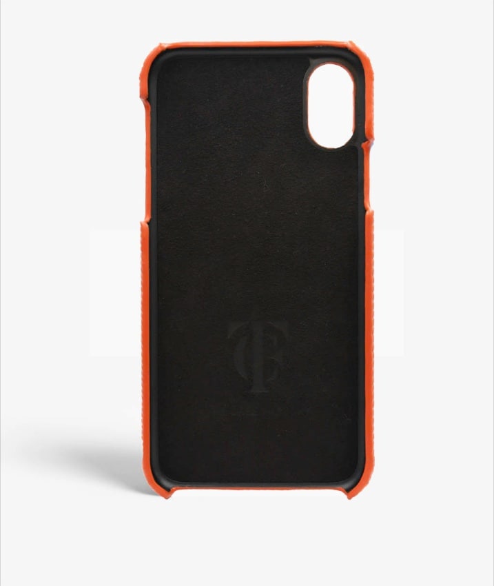 iPhone X/XS Skal Lizard Orange