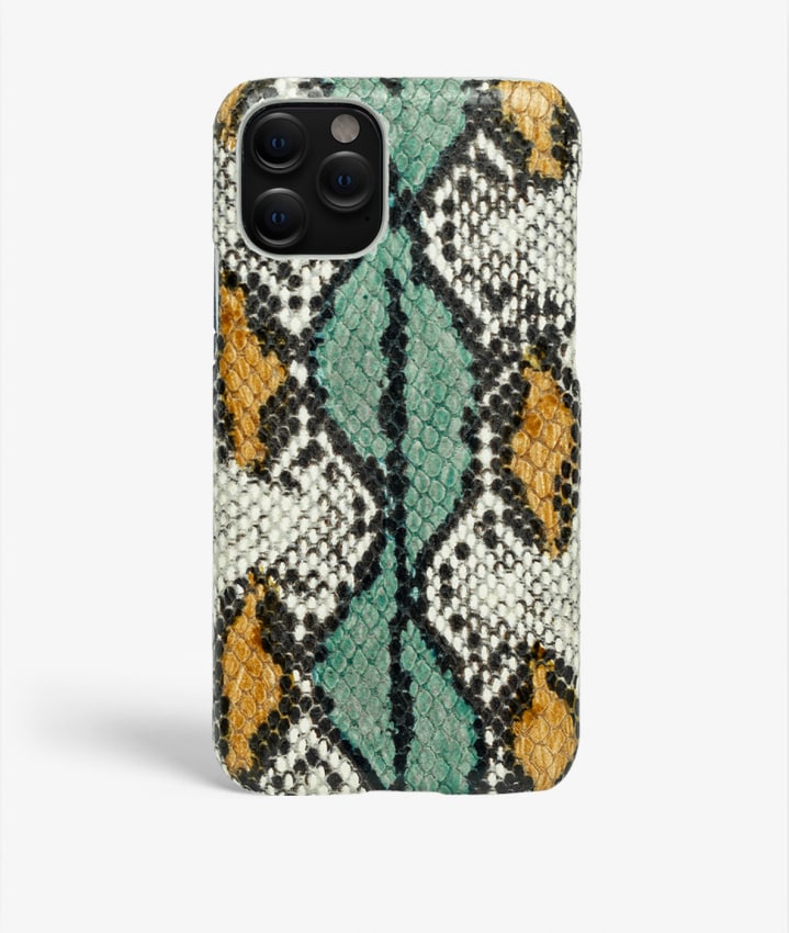 iPhone 11 Pro Max Skal Snake Aqua/Ocra