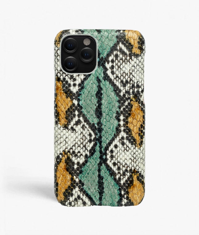 iPhone 11 Pro Skal Snake Aqua/Ocra