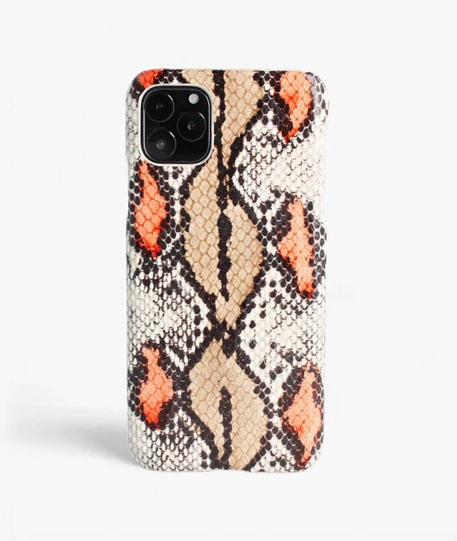 iPhone 11 Pro Max Skal Snake Plum/Peach