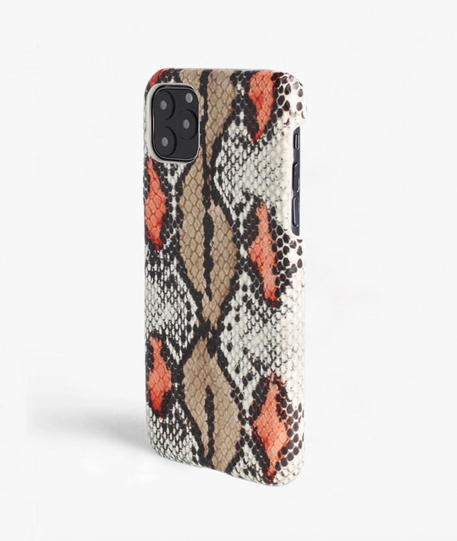 iPhone 11 Pro Max Skal Snake Plum/Peach