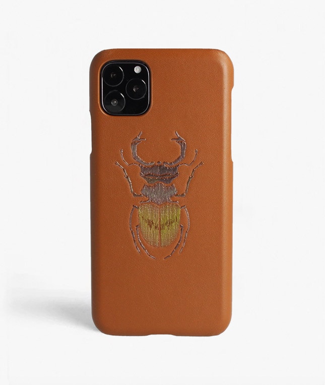 iPhone 11 Pro Max Skal Beetle Calf Dusty Cognac