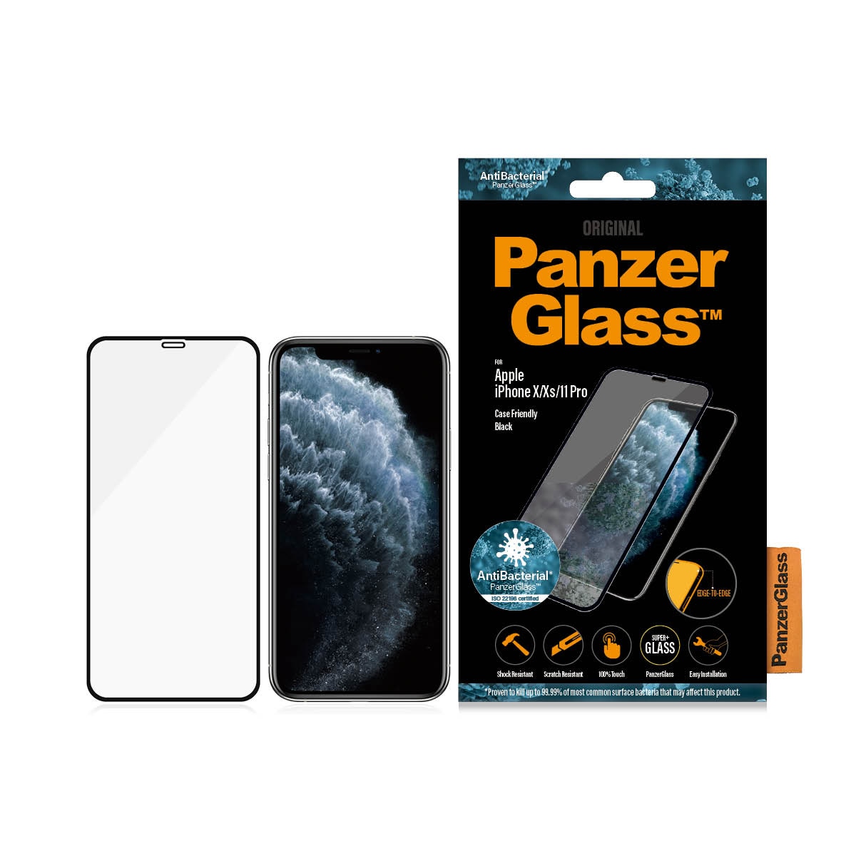 iPhone 11 Pro Skärmskydd i reptåligt härdat glas - Edge-to-Edge