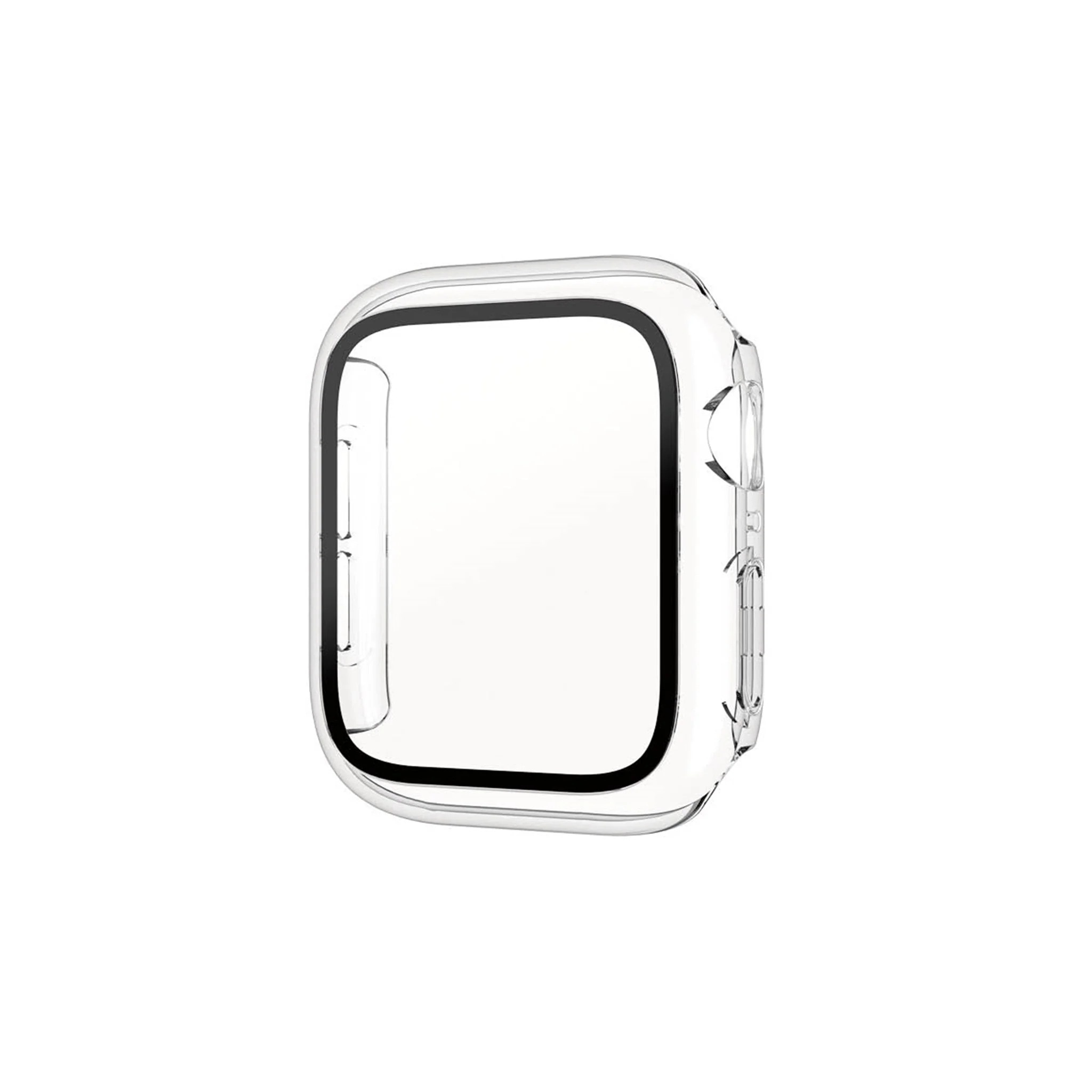 Apple Watch SE 44mm Heltäckande skal med skärmskydd, transparent