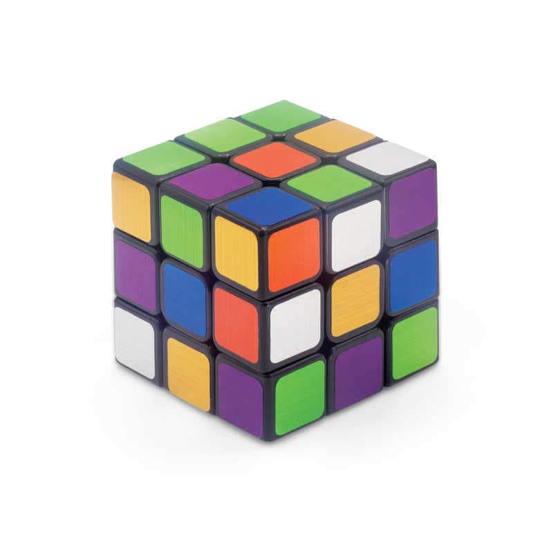 Metallic Muddle Puzzle Cube