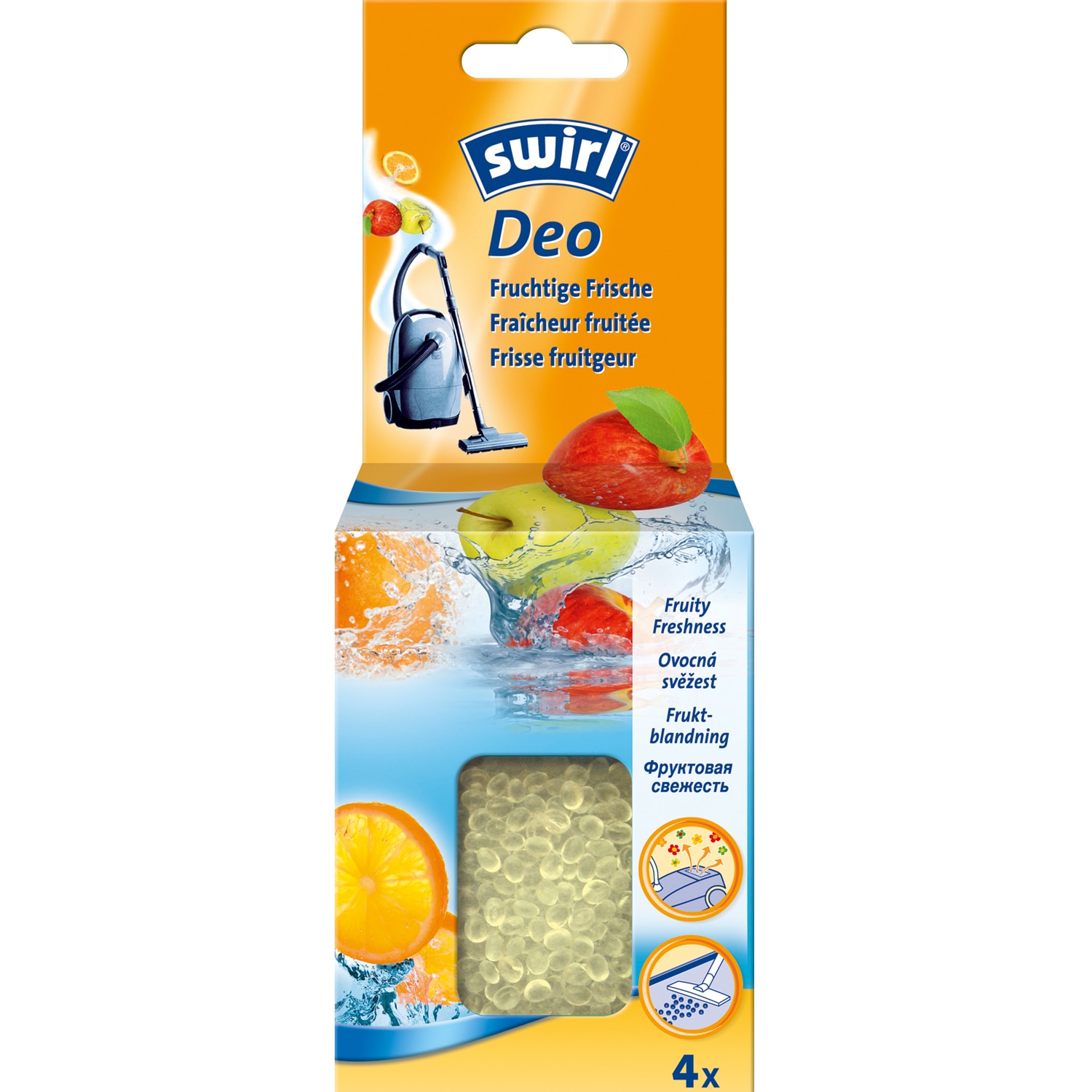 Dammsugardeo Pärlor Fruktblandning (4-pack)