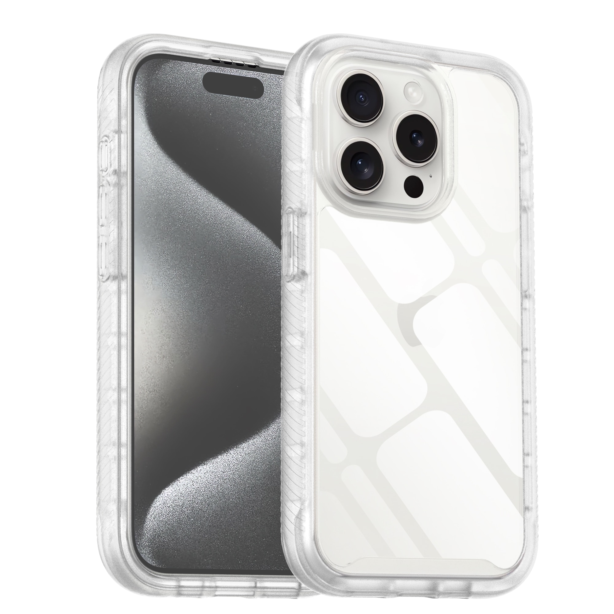 iPhone 15 Pro Max Mobilskal Full Protection, transparent